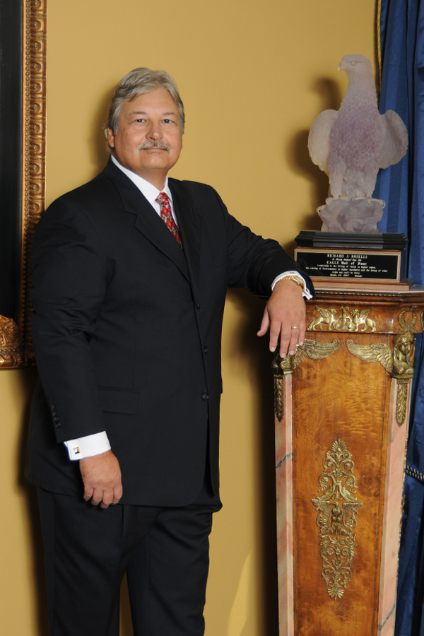 Richard J. Roselli was awarded the Crystal Eagle Award by the Florida Justice Assocation